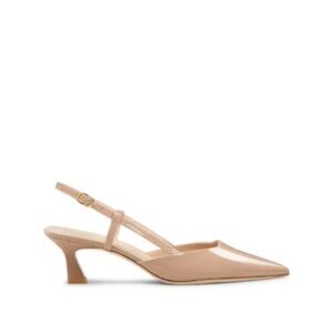 Stuart Weitzman 50mm Vinnie Slingback pumps Nude Patent size 36